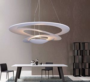 lámpara colgante moderna diseño minimalista luces de suspensión material de metal luz colgante elegante luz salón sala de estar hotel 50/65/80/101cm