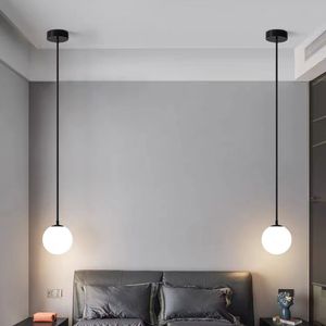 Candelabro de cabecera de dormitorio Simple personalidad nórdica comedor creativo sala de estar bar mostrador lámpara de espejo de baño 110-240V