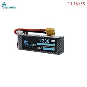 Modle 3s 2200mAh 11.1V Bettary rechargeable pour l'hélicoptère RC RC Boat ROCOTS 3S Lipo Batter