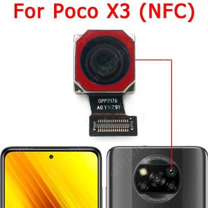 Modules Caméra arrière arrière d'origine pour Xiaomi Mi Poco X3 NFC MAIN ARRANDE VIEW BIG CAME CAMERA MODULE RÉPLACTION FLEX REPLACE
