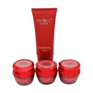 Hydratants pour le visage blanchissant les ensembles de soins de la peau crème blanche yiqi beauté enlever les taches de rousseur