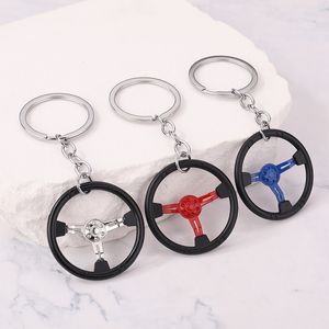 Momo Sparco Creative Racing Wheel Keychain Car Keychain Pendentif Personnalité Personnalité Voering Modified Car Key Model 016