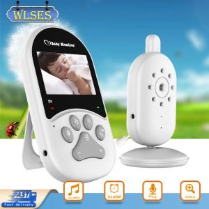 Monitoreros de 2,4 pulgadas Video Baby Monitor Twoway Talkback Monitoreo de temperatura Auto Night Vision Camera de seguridad Recién nacidos niñeras de niñera