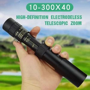 Monoculars Military Metal 10300X Zoom HD Powerful Binoculars Long Range Portable High Quality Professional Telescope Monocular for Hunting 231101