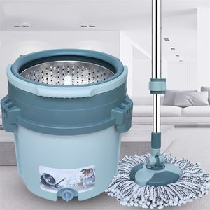 Mops Design Mop Bucket Venta al por mayor Fold Nucket Reemplazo Spinning Microfiber Mop Metal Basket Limpieza Hogar Floor Cleaner ZZ50TB 230512