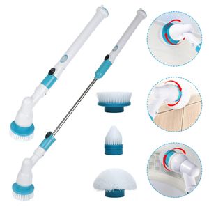 Mops Electric Spin Cleaner Kitchen Bathroom Sink Cleaning Gadget 3 in 1 Bathtub Tile Brush Wireless 231011