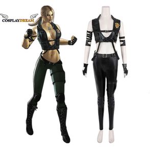 Mortal Kombat 11 Sonya lame Cosplay Costume Sonya Cosplay jeu Sexy Costume de combat tenue adulte femmes Halloween carnaval SuitCosplay