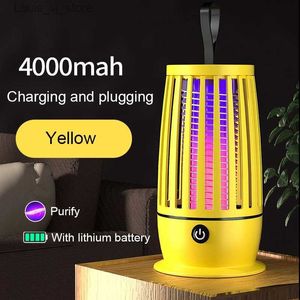 Mosquito Killer Lamps Electric USB Mosquito Repultent Lamp Silent Insect Radiation Proof Fly Charging Pild Outdoor Tools YQ240417