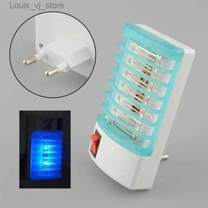 Mosquito Killer Lamps Hot Mini Mosquito Killer LED Socket Electric Mosquito Repultent Household Mosquito Killer Night Light YQ240417