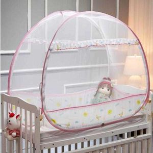 Mosquiteras Floding Baby Bed Mongolian Yurt Mosquito Net Portable Baby Crib Netting Travel Zipper Door Beds Mosquito1521886