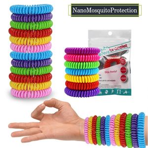 Bracelets anti-moustiques Bracelet à main Bracelet de téléphone Chaîne d'anneau de téléphone Adultes Enfants Utiliser un bracelet anti-moustique Bandes de bracelet de lutte antiparasitaire