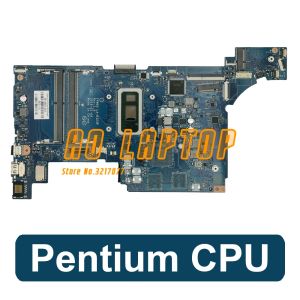 Placa base para hp 15dw 15dw1083 portátil PC Motherboard Pentium CPU DDR4 Intel Core i38145U FPW50 LAH323P Notebook Pontboard 15.6 