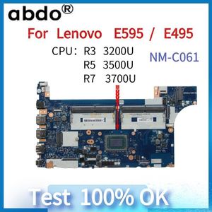 Placa base para Lenovo E595/E495 portátil portátil NMC061 Placa base.Con CPU R3 3200U.R5 3500U.R7 3700U.Ram DDR4.100% probado OK