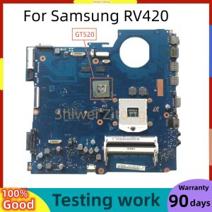 Carte mère pour Samsung NPRV420 RV420 ordinateur portable BA4101609A BA4101610A BA9208151A GT520M 1GB HM65 DDR3 100% de travail de test