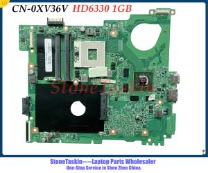 Carte mère de haute qualité CN0XV36V Branche mère pour Dell Vostro 3550 V3550 102454 XV36V HM67 DDR3 HD 6630M Carte vidéo 1 Go 100% testé