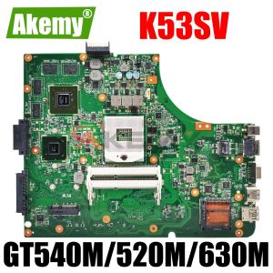 Carte mère K53SV Liptop Motorard pour ASUS K53SV K53SJ K53SM K53SC K53S X53S A53S K53SD Board Main GT540M GT520M GT630M