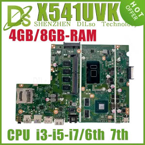 Carte mère PLACA X541UV Boîte principale pour ASUS X541U X541UJ A541U X541UVK K541U Branche mère d'ordinateur