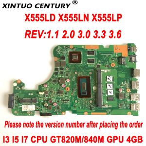 Carte mère X555LD Carte mère pour ASUS X555LP X555LN X555LB X555LF X555LJ Branche mère d'ordinateur