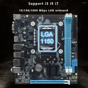 Cartes mères 16 Go Micro-ATX LGA1150 Carte mère Ordinateurs de bureau H81 Ordinateur de bureau Carte mère Interface E/S PCI Express X16 X1 M.2 Nvme/NGFF Slot