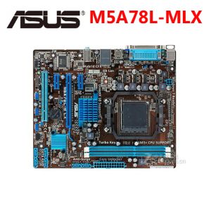 Cartes mères ASUS M5A78LM LX Carte mère M5A78LM LX SOCKET AM3 / AM3 + Systemboard M5A78L DDR3 AMD 760G / 780L 16GB DES BURISSE