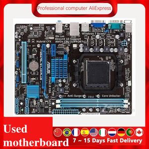 Cartes mères pour ASUS M5A78L-M LX3 Plus Prise de carte mère AM3 AMD 760G M5A97 970M FX BROCKTOP MANTORAL M5A78 Utilisé Board MotherB
