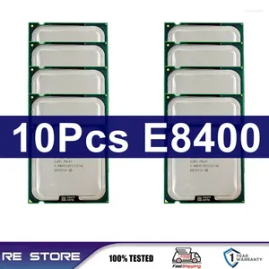 Cartes mères utilisées Core 2 Duo E8400 processeur Dual-Core 3.0 Ghz FSB 1333 MHz Socket LGA 775 CPU 10 pcs/Lot