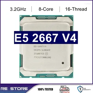 Motherboards Used XEON E5 2667 V4 CPU PROCESSOR 8 CORE 3.2GHz 25MB L3 CACHE 135W SR2P5 LGA 2011-3 X99 Motherboard