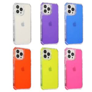 3 en 1 Rêve Antichoc TPU PC Clair Téléphone Cas Pour iPhone 13 Pro Max 12 Mini 11 XR Samsung S21 Ultra FE A21 A03S A32 A52 A72 5G A71 A51 A12 A22 A30 A02S RedMi