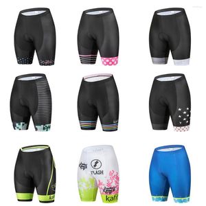 Vêtements de moto 2023 KafiMen's Pantalons courts Vêtements Shorts de cyclisme sur route Uniforme à séchage rapide Respirant Lycra Pink Gel 20D Pad