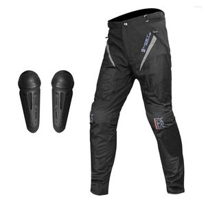 Pantalons de vêtements de moto pour hommes, pantalons Oxford de Motocross, d'équitation avec protections amovibles