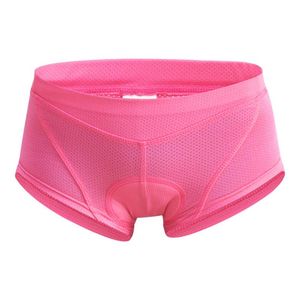 Vêtements de moto femmes cyclisme Shorts de protection Gel 3D rembourré vélo de route sous-vêtement confortable collants de Compression rose vélo UnderpantMo