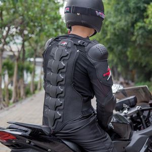 Black Motorcycle Jacket Racing Protector ATV Motocross Body Protection Clothing Protective Gear Mask Gift