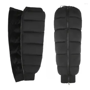 Armure de moto, guêtre coupe-vent pour motos, genouillères d'hiver, équitation chaude, imperméable, cyclisme, couverture de jambières, Camping