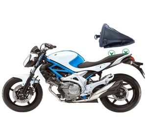 Bolsa de sillín trasera para asiento trasero de motocicleta, bolso de hombro, bolso de mano impermeable para accesorios de viaje de motocicleta, paquete 6824725