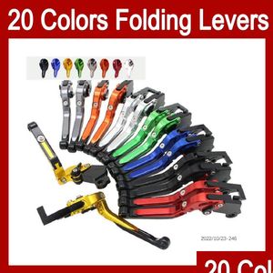 Freins de moto Leviers d'embrayage de frein CNC pour Yamaha Fzr 400R 400 Fzr400 R RR Fzr400R 92 93 94 1992 1993 1994 Levier de poignée réglable Ot9yu