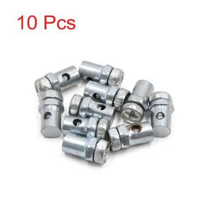 Motorcycle Brakes Uxcell Universal Fit For Cable Diameter 2.5mm 10Pcs 14 Mm Brake Line Wire Fixed Screws Fastener