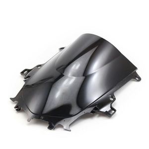 Pare-brise ABS noir transparent à Double bulle pour moto, adapté à Yamaha YZF-R1 YZF R1M R1S 2015 – 2019