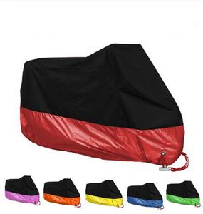 Cubierta para motocicleta, 15 colores, M, L, XL, 2XL, 3XL, 4XL, Universal, para exteriores, Protector Uv para Scooter, resistente al agua, para lluvia, tienda de campaña a prueba de polvo