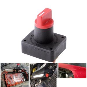 Pièces de batterie de commutateur de système électrique de moto Dc12V Anti-fuite, déconnexion principale, isolateur rotatif, interrupteurs de mise à mort pour Batt Dhilg