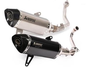 Scorpion Exhaust System for Yamaha XMAX250/XMAX300 Scooter, Front End Full Pipe Modification