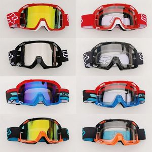 Lunettes de Moto lunettes de soleil FOXS Motocross course cyclisme Dirt Bike vtt MX Moto HD lunettes hommes femmes 240111