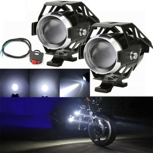 Phares de moto lampe de travail auxiliaire Led 12 v U5 Super lumineux moto projecteur lampe frontale Spot antibrouillard voiture