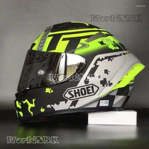 Casques de moto Helme Full Face T X14 Isle Of Man X-Sprit 3 Vert Motocross Racing Motobike Casque d'équitation Casco De Motocicleta