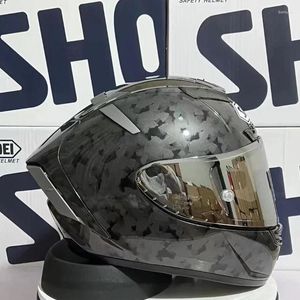 Helmets de motocicleta Casco Casco Black Races X14 X-Fourteen X-Spirit 3 Full Face Street Racing de motocicleta Capaceto