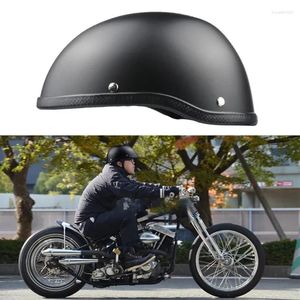 Casques de moto Casque pour hommes et femmes Summer Half Prince Vintage Scoop