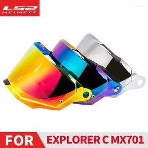 Casques de moto LS2 MX701 EXPLORER C Motocross détachable rallye casque de moto tout-terrain visières de remplacement d'origine lentille de bouclier supplémentaire