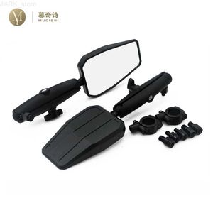 Motorcycle Lighting Adventure ADV Motorcycle Westwind Rearview Mirror Off Road Wide View Handlebar Foldable Mirrors Moto AccessoriesL231225