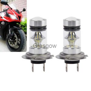 Éclairage de moto pour Honda CBR600RR 0316 CBR1000RR 0417 Goldwing 1800 GL1800 0116 CBR 954 929 F4i 0003 F6B 1316 H7 Ampoule de phare LED Blanc x0728