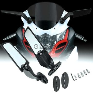 Rétroviseurs de moto pour Suzuki GSXR 600 750 1000 GSX650F GSXR K9 K10 K11 K12 K13 L17 miroir de moto rétroviseurs d'aile de vent modifiés x0901