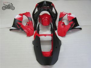 Carénages chinois de moto pour Kawasaki Ninja ZX9R 2002 2003 kit de carénage chinois de haute qualité rouge noir ZX-9R 02 ZX 9R 03